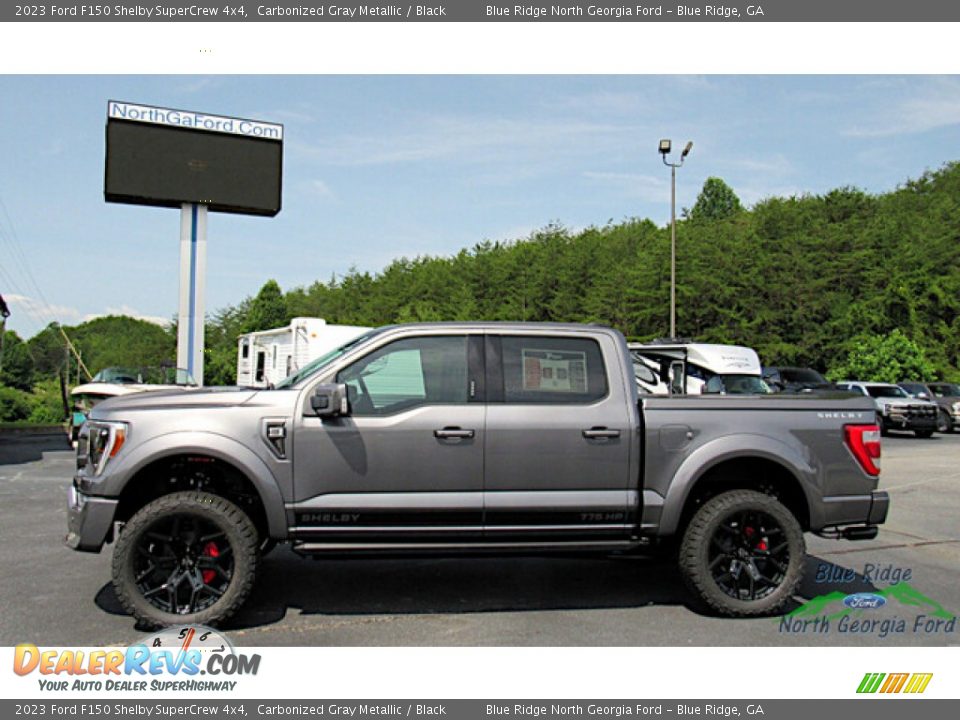 Carbonized Gray Metallic 2023 Ford F150 Shelby SuperCrew 4x4 Photo #2