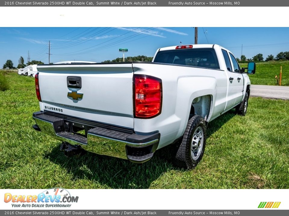 2016 Chevrolet Silverado 2500HD WT Double Cab Summit White / Dark Ash/Jet Black Photo #4