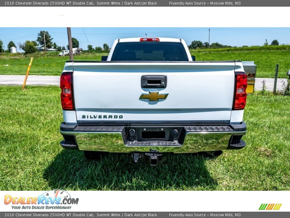 2016 Chevrolet Silverado 2500HD WT Double Cab Summit White / Dark Ash/Jet Black Photo #5