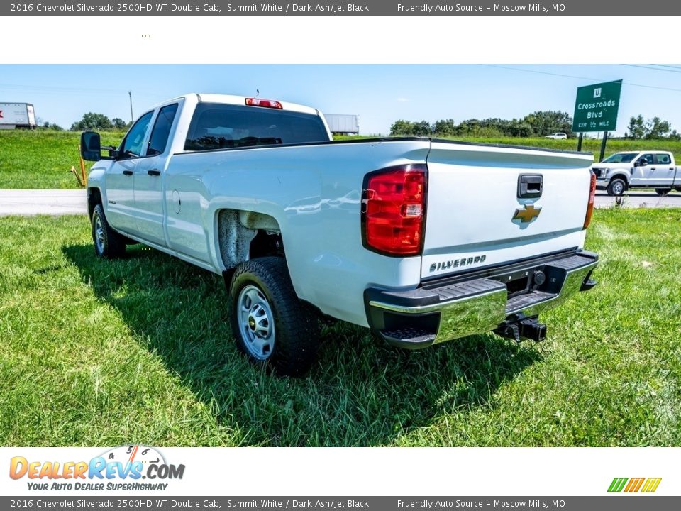 2016 Chevrolet Silverado 2500HD WT Double Cab Summit White / Dark Ash/Jet Black Photo #6