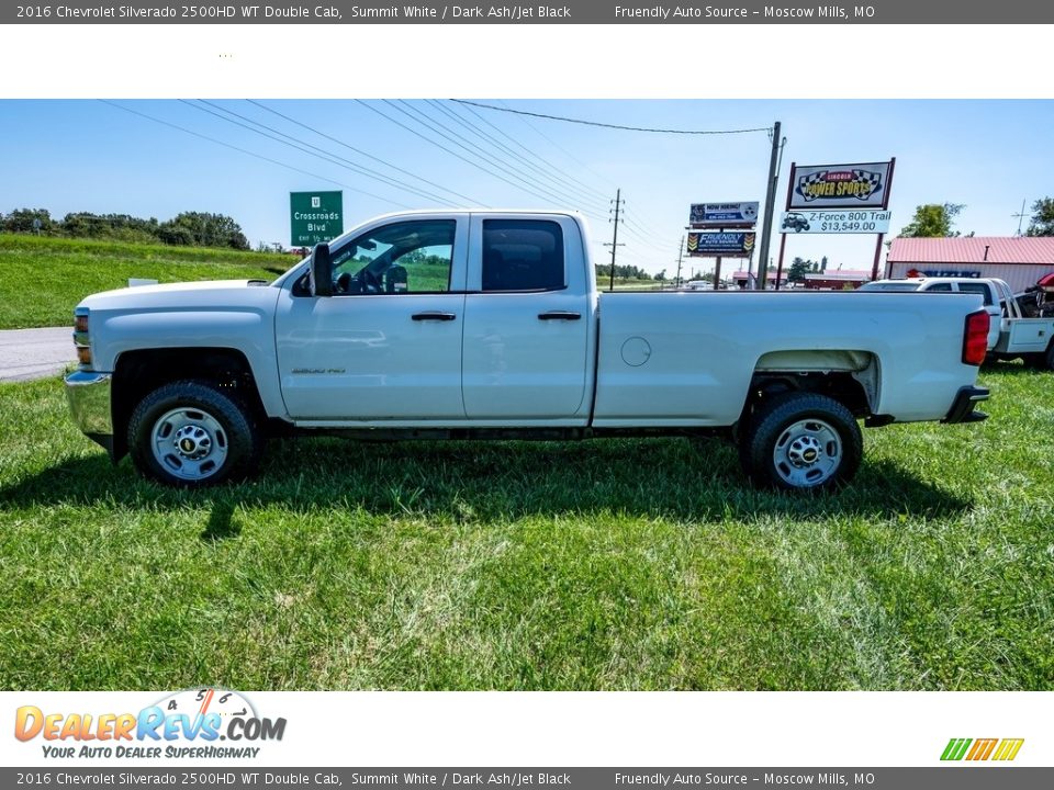 2016 Chevrolet Silverado 2500HD WT Double Cab Summit White / Dark Ash/Jet Black Photo #7