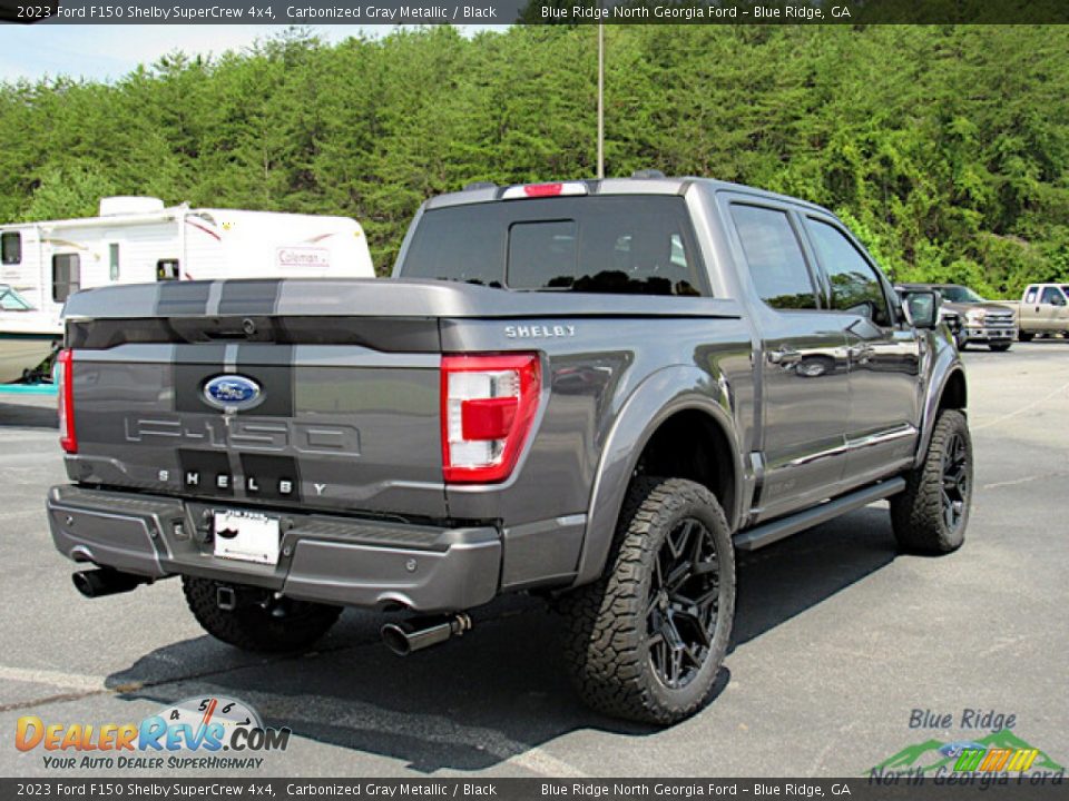 2023 Ford F150 Shelby SuperCrew 4x4 Carbonized Gray Metallic / Black Photo #6