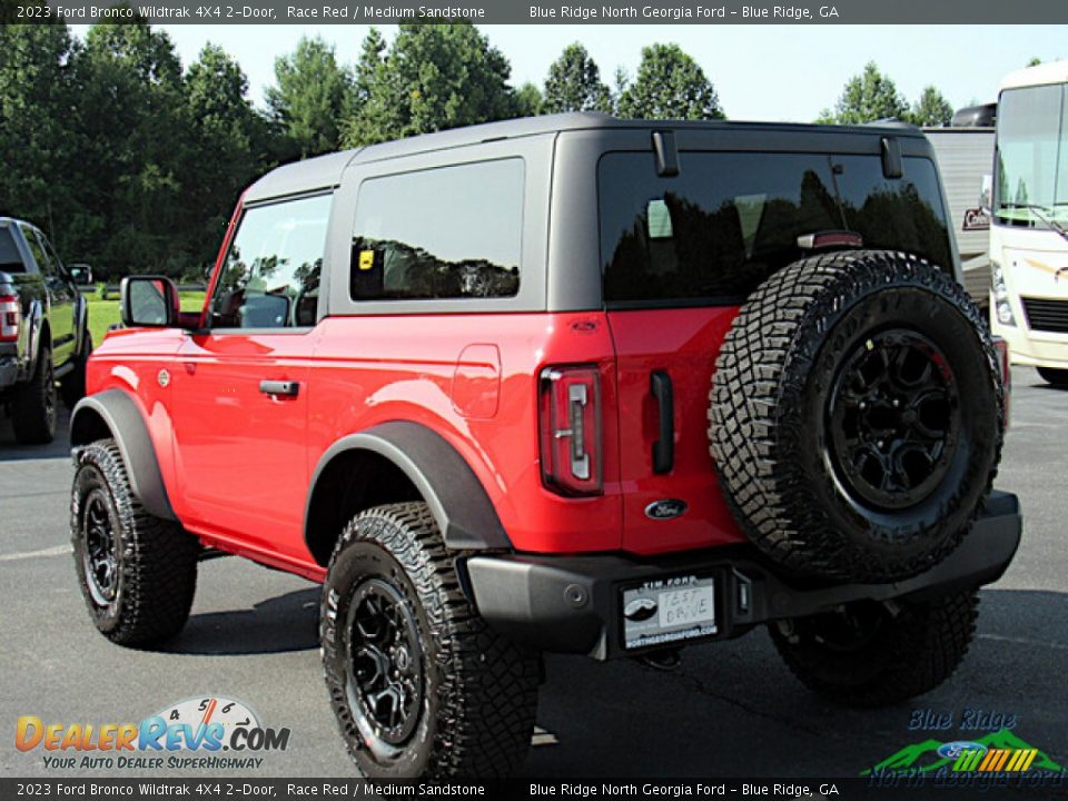 2023 Ford Bronco Wildtrak 4X4 2-Door Race Red / Medium Sandstone Photo #3