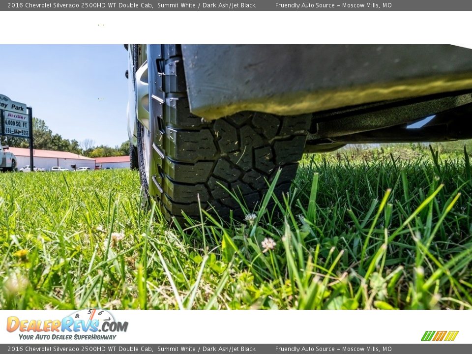 2016 Chevrolet Silverado 2500HD WT Double Cab Summit White / Dark Ash/Jet Black Photo #10