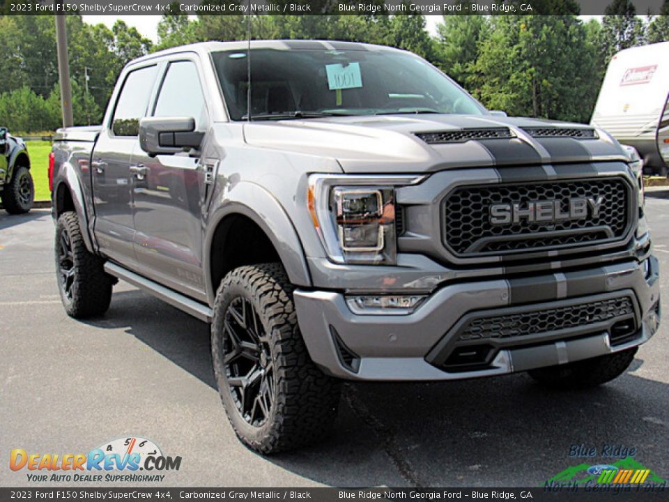 2023 Ford F150 Shelby SuperCrew 4x4 Carbonized Gray Metallic / Black Photo #8