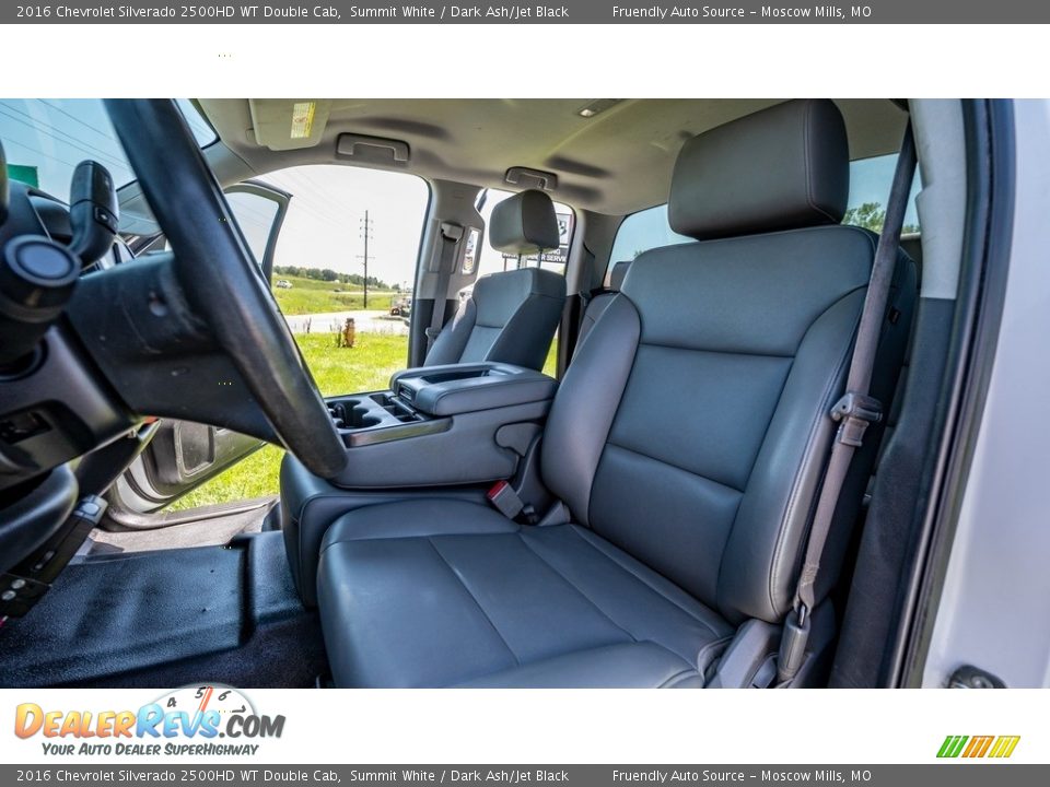 2016 Chevrolet Silverado 2500HD WT Double Cab Summit White / Dark Ash/Jet Black Photo #16