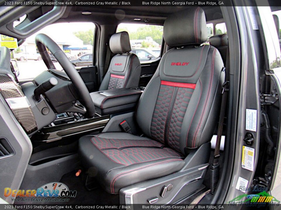 Black Interior - 2023 Ford F150 Shelby SuperCrew 4x4 Photo #12