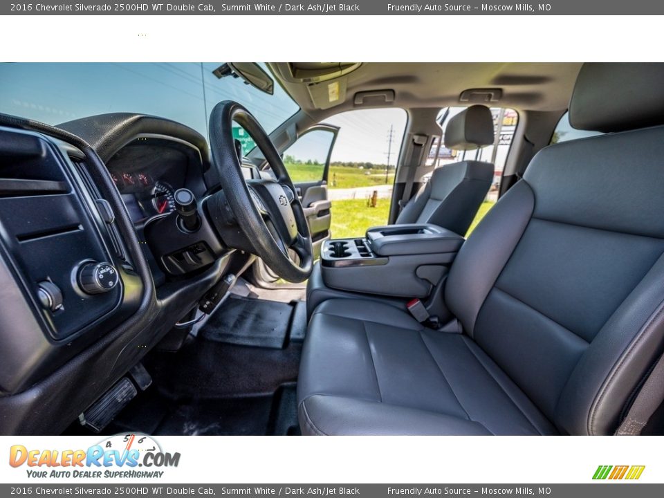 2016 Chevrolet Silverado 2500HD WT Double Cab Summit White / Dark Ash/Jet Black Photo #17
