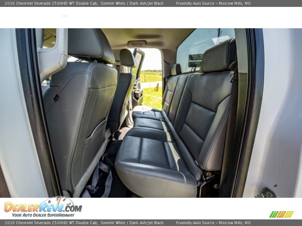 2016 Chevrolet Silverado 2500HD WT Double Cab Summit White / Dark Ash/Jet Black Photo #19