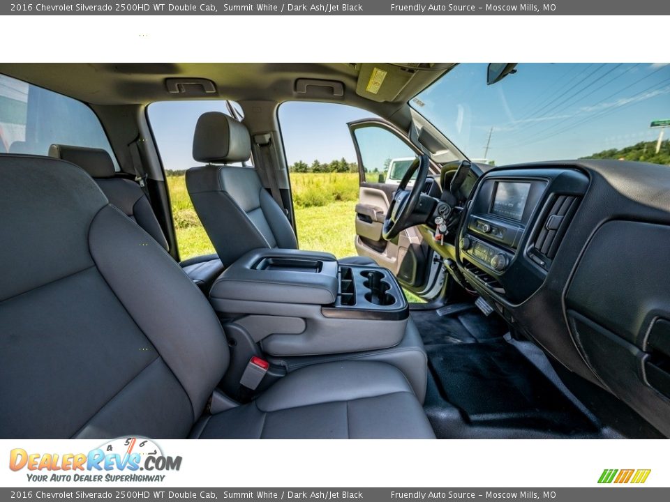 2016 Chevrolet Silverado 2500HD WT Double Cab Summit White / Dark Ash/Jet Black Photo #23