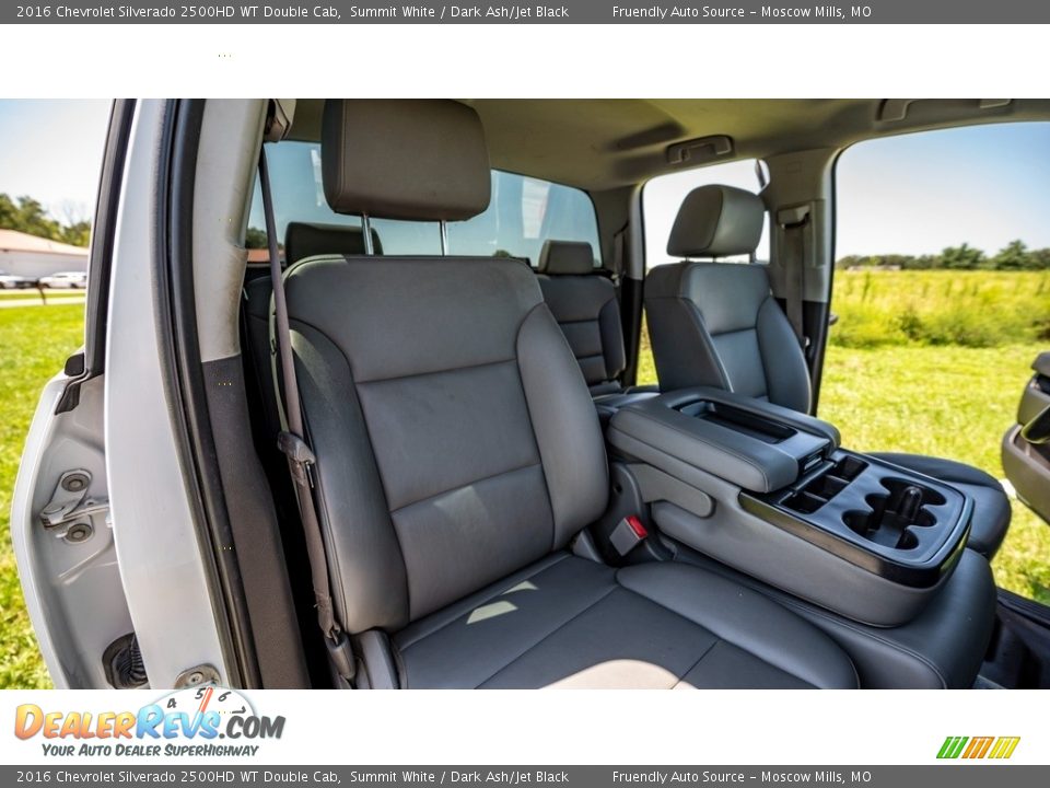 2016 Chevrolet Silverado 2500HD WT Double Cab Summit White / Dark Ash/Jet Black Photo #24