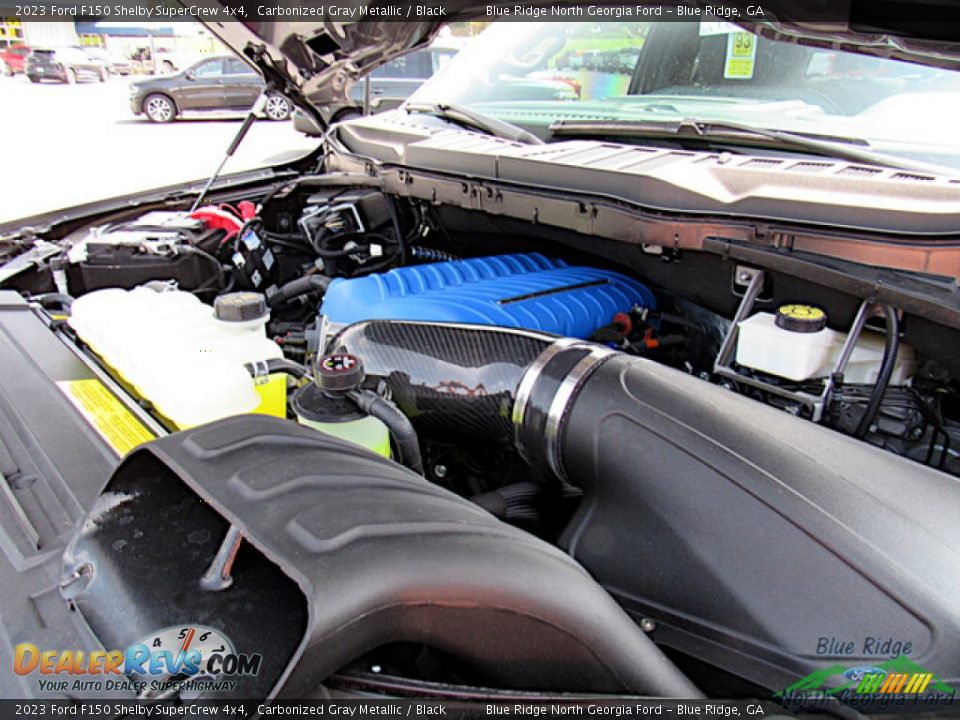2023 Ford F150 Shelby SuperCrew 4x4 Carbonized Gray Metallic / Black Photo #30