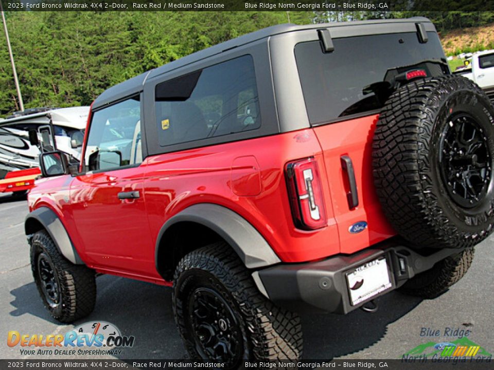 2023 Ford Bronco Wildtrak 4X4 2-Door Race Red / Medium Sandstone Photo #28