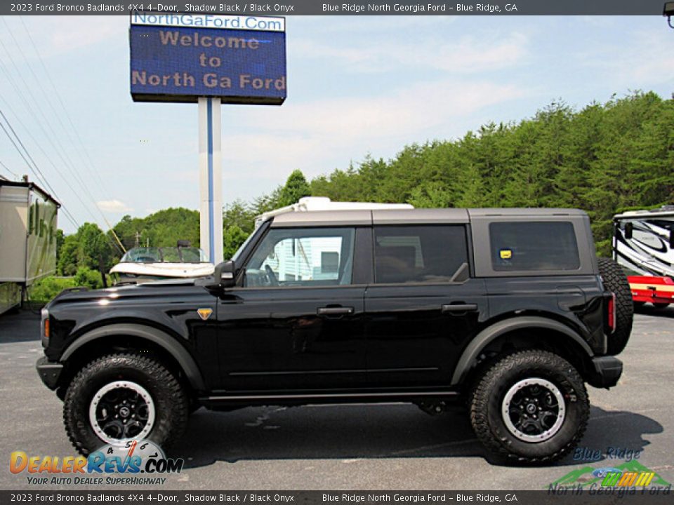 2023 Ford Bronco Badlands 4X4 4-Door Shadow Black / Black Onyx Photo #2