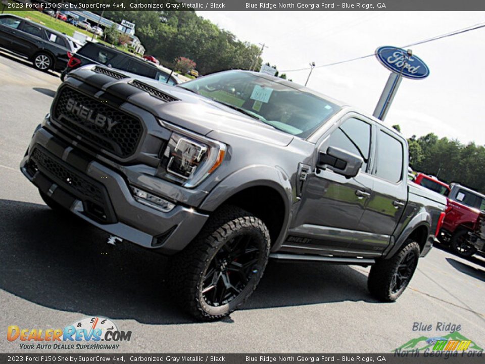 2023 Ford F150 Shelby SuperCrew 4x4 Carbonized Gray Metallic / Black Photo #35