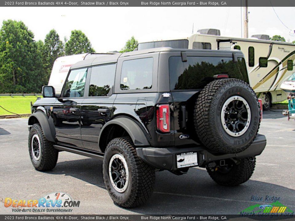 2023 Ford Bronco Badlands 4X4 4-Door Shadow Black / Black Onyx Photo #3