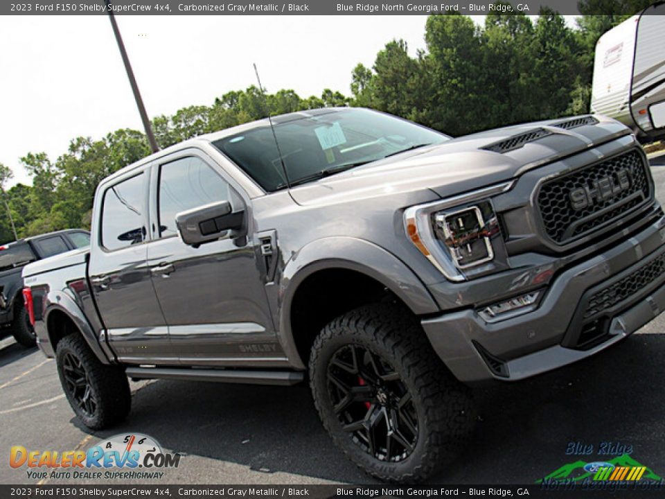 2023 Ford F150 Shelby SuperCrew 4x4 Carbonized Gray Metallic / Black Photo #36