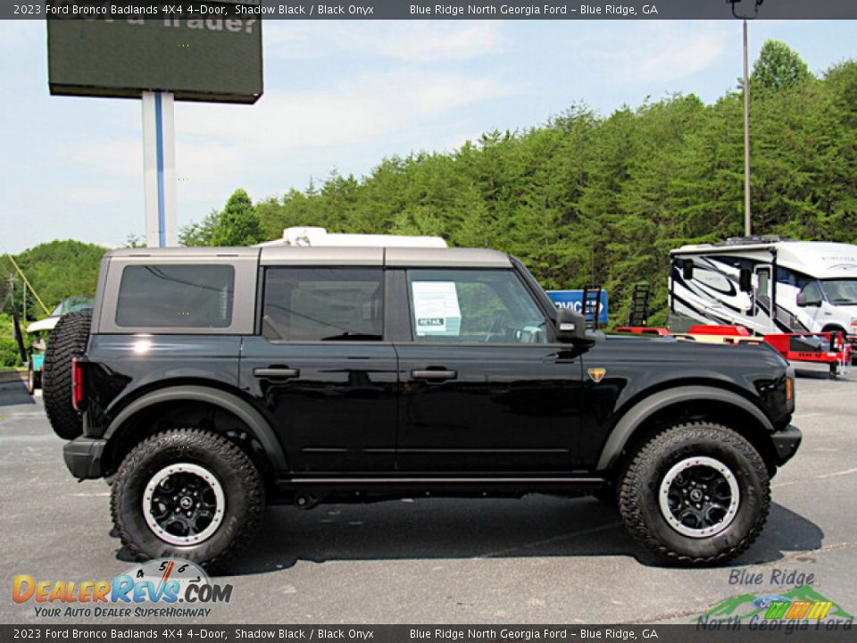 Shadow Black 2023 Ford Bronco Badlands 4X4 4-Door Photo #7