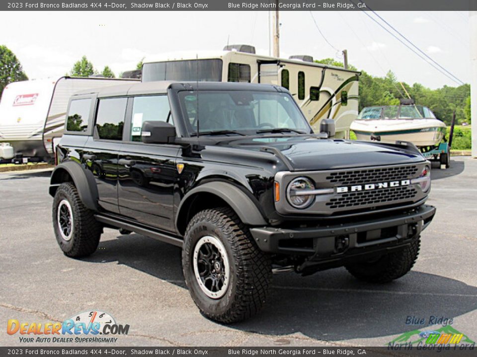 2023 Ford Bronco Badlands 4X4 4-Door Shadow Black / Black Onyx Photo #8