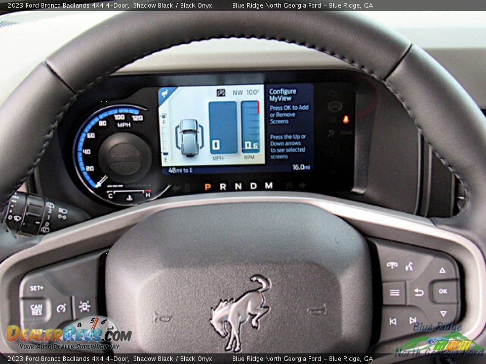 2023 Ford Bronco Badlands 4X4 4-Door Steering Wheel Photo #18