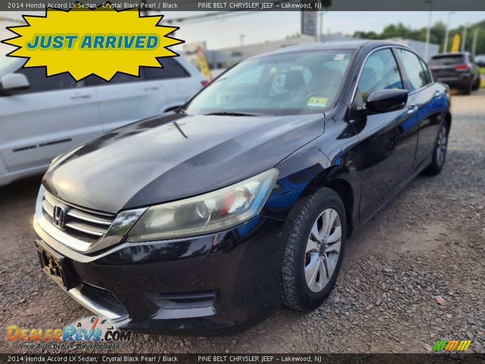 2014 Honda Accord LX Sedan Crystal Black Pearl / Black Photo #1