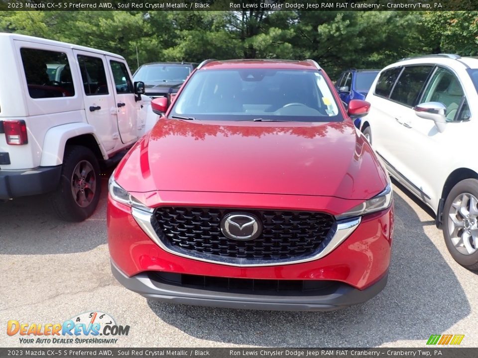 2023 Mazda CX-5 S Preferred AWD Soul Red Crystal Metallic / Black Photo #2