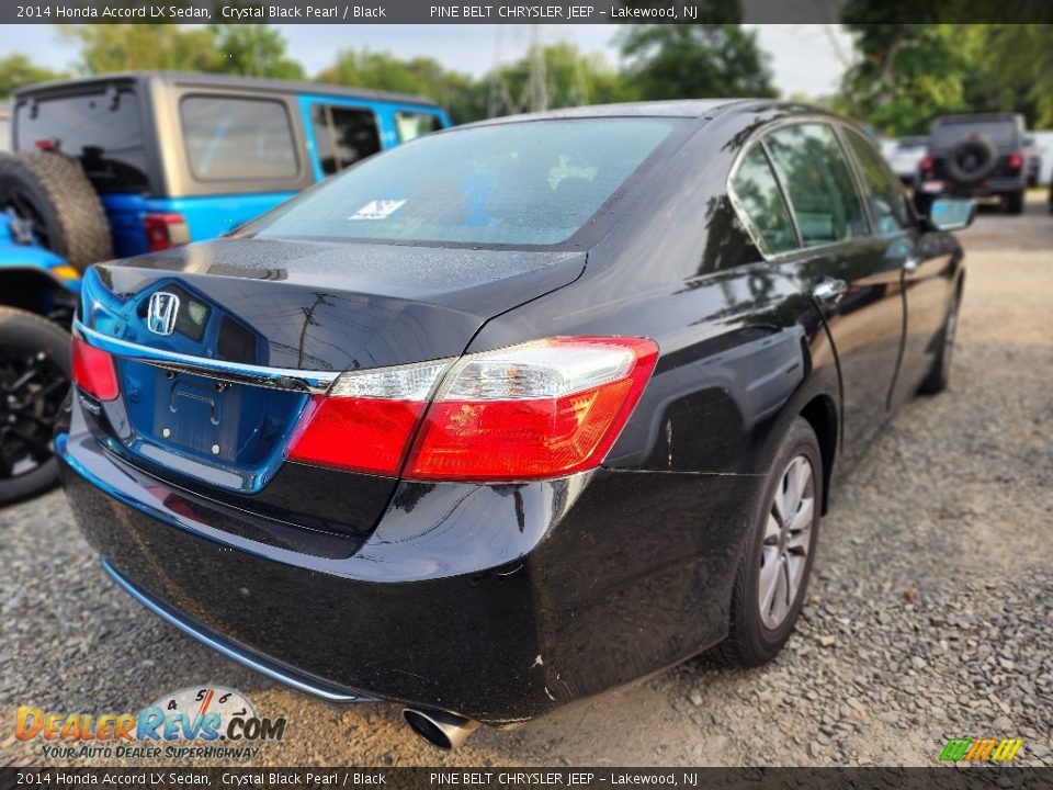 2014 Honda Accord LX Sedan Crystal Black Pearl / Black Photo #3