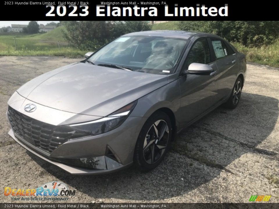 2023 Hyundai Elantra Limited Fluid Metal / Black Photo #1