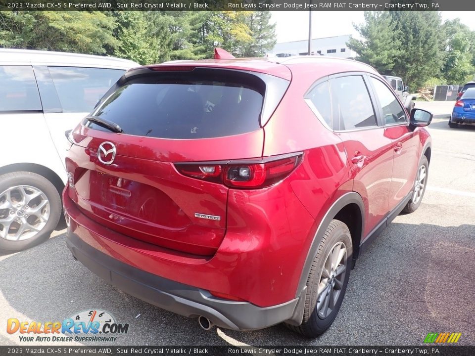 2023 Mazda CX-5 S Preferred AWD Soul Red Crystal Metallic / Black Photo #4