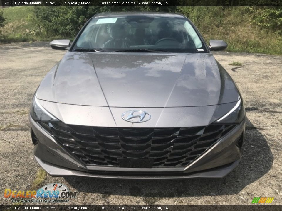 2023 Hyundai Elantra Limited Fluid Metal / Black Photo #2