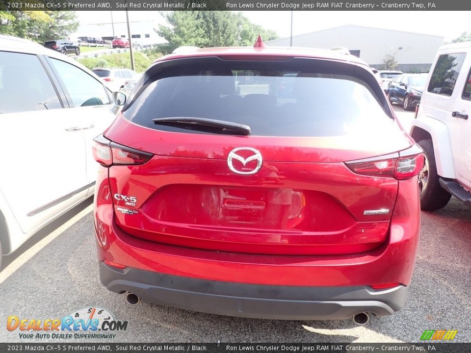 2023 Mazda CX-5 S Preferred AWD Soul Red Crystal Metallic / Black Photo #5
