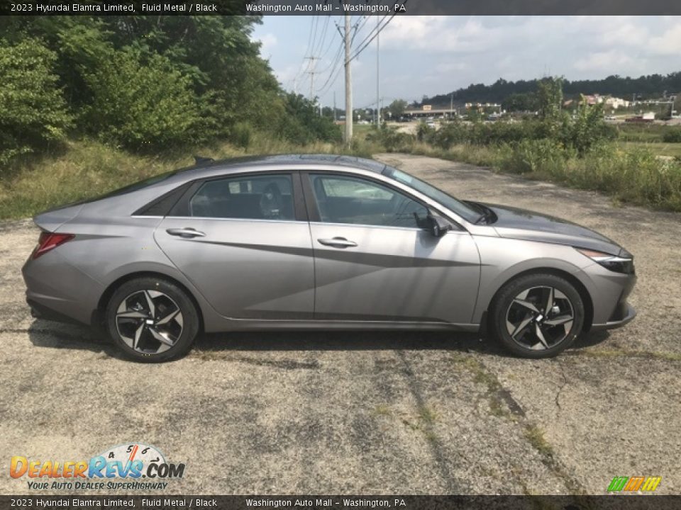 2023 Hyundai Elantra Limited Fluid Metal / Black Photo #3