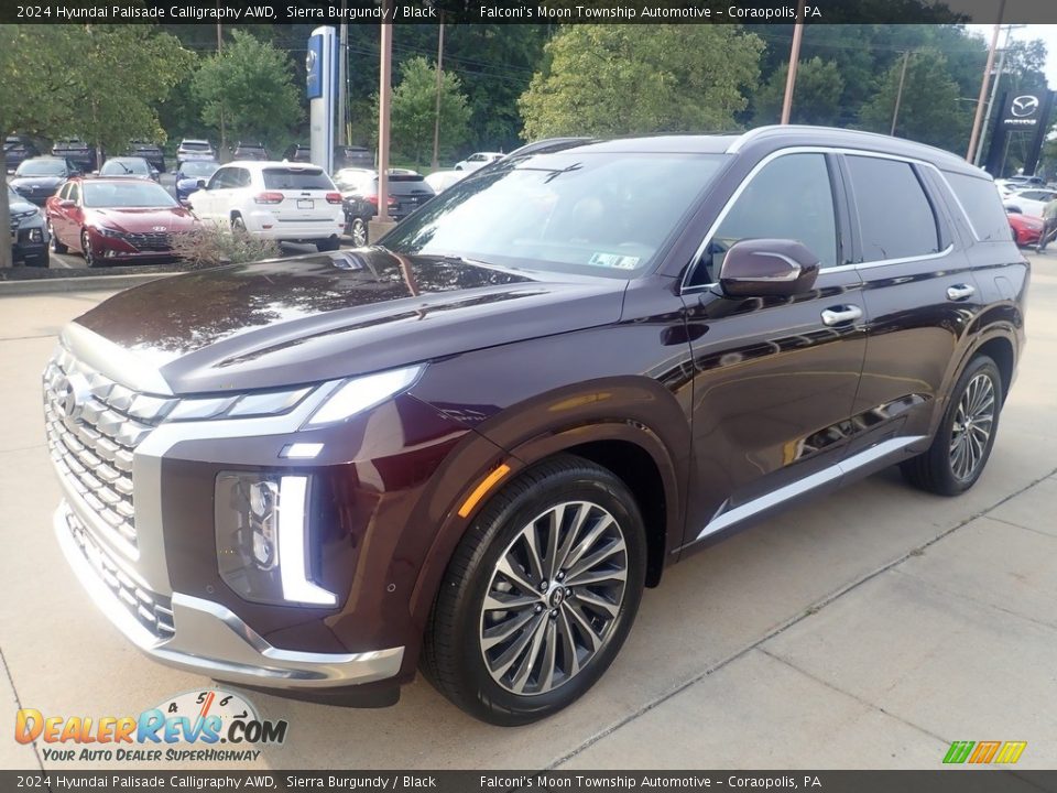 Front 3/4 View of 2024 Hyundai Palisade Calligraphy AWD Photo #6