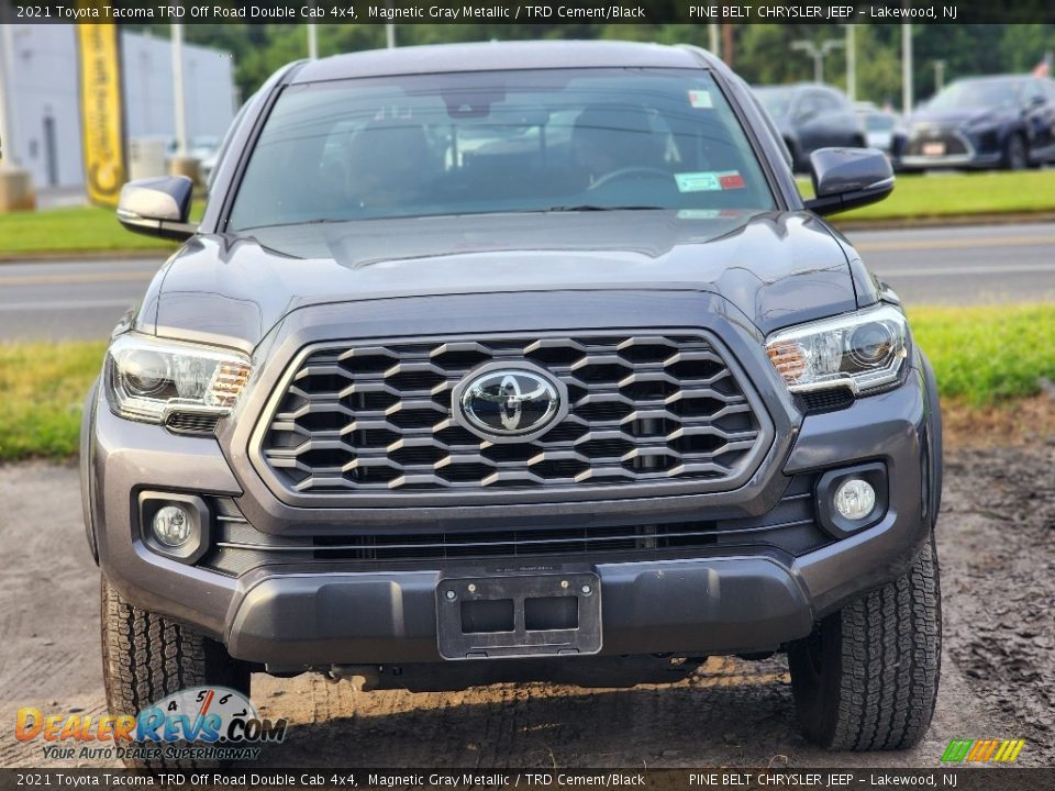 2021 Toyota Tacoma TRD Off Road Double Cab 4x4 Magnetic Gray Metallic / TRD Cement/Black Photo #2