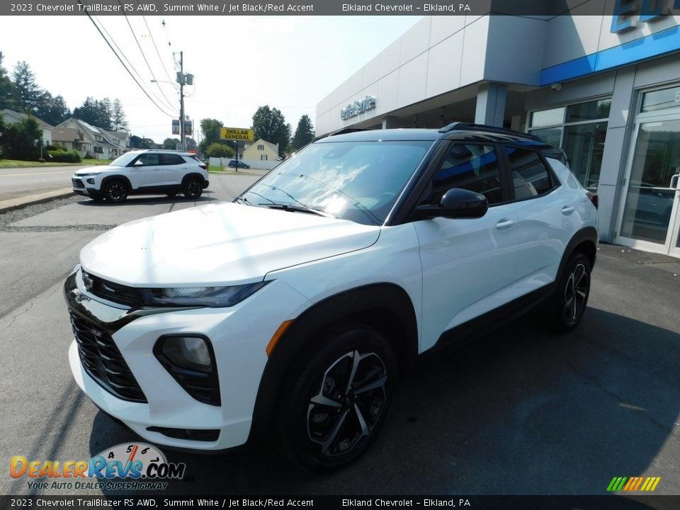 2023 Chevrolet TrailBlazer RS AWD Summit White / Jet Black/Red Accent Photo #1