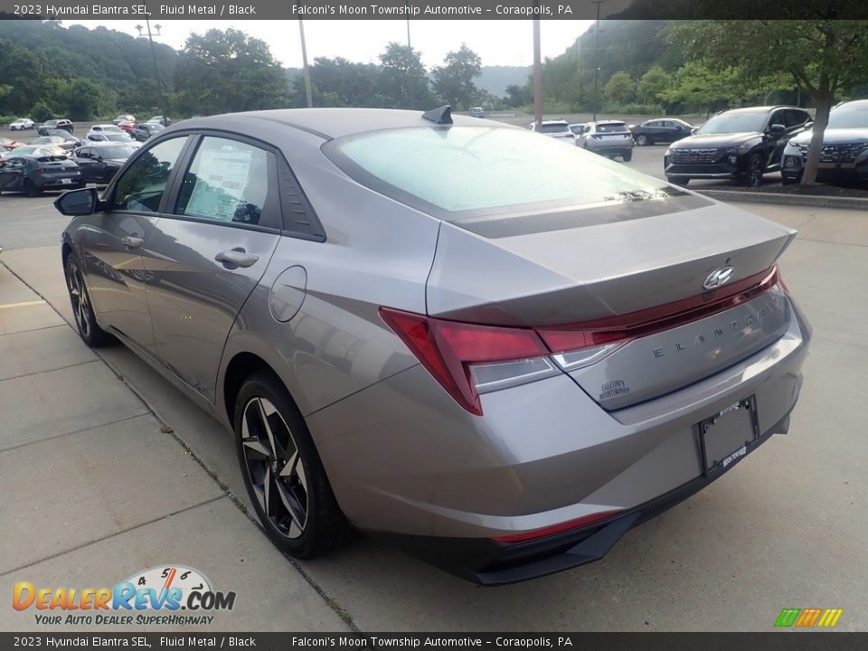 2023 Hyundai Elantra SEL Fluid Metal / Black Photo #5