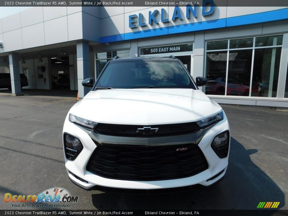 2023 Chevrolet TrailBlazer RS AWD Summit White / Jet Black/Red Accent Photo #5