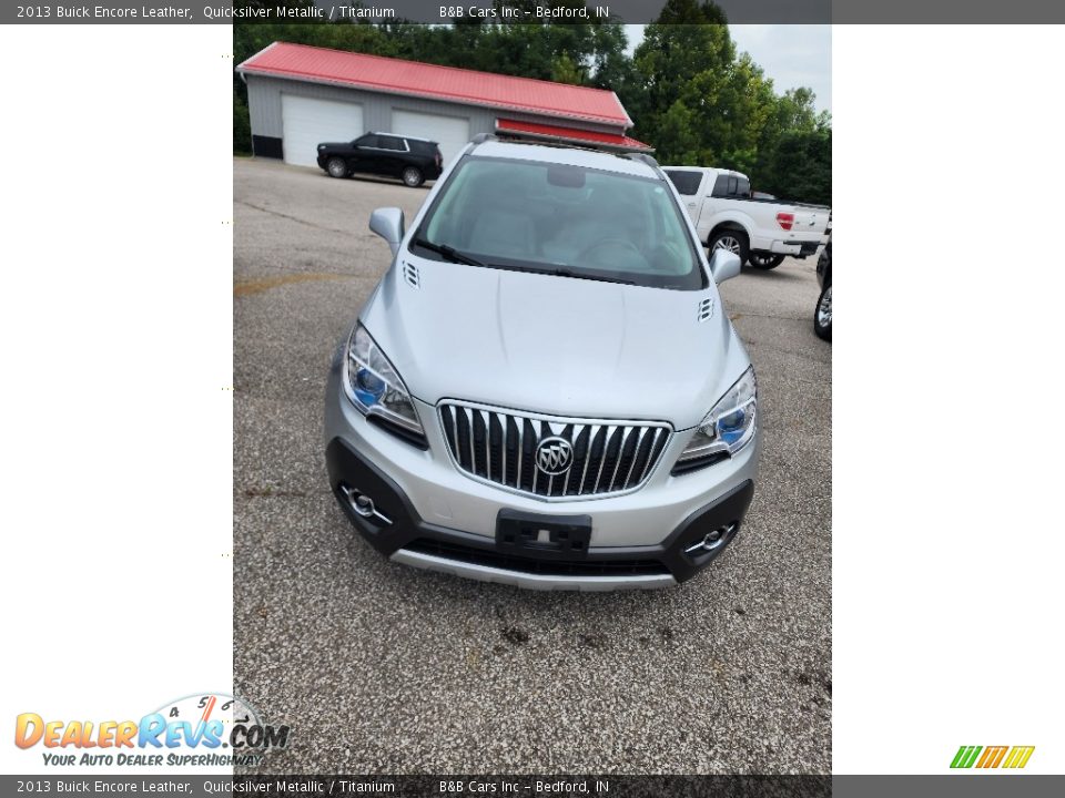 2013 Buick Encore Leather Quicksilver Metallic / Titanium Photo #2