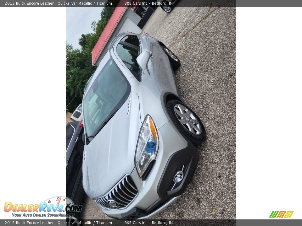 2013 Buick Encore Leather Quicksilver Metallic / Titanium Photo #3