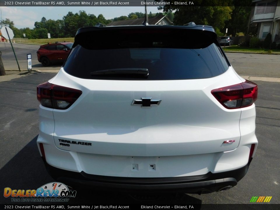 2023 Chevrolet TrailBlazer RS AWD Summit White / Jet Black/Red Accent Photo #11