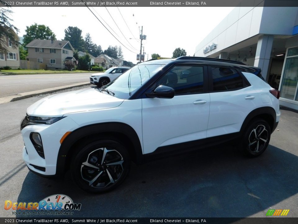 2023 Chevrolet TrailBlazer RS AWD Summit White / Jet Black/Red Accent Photo #14