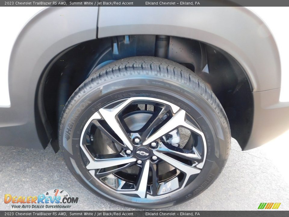 2023 Chevrolet TrailBlazer RS AWD Summit White / Jet Black/Red Accent Photo #15