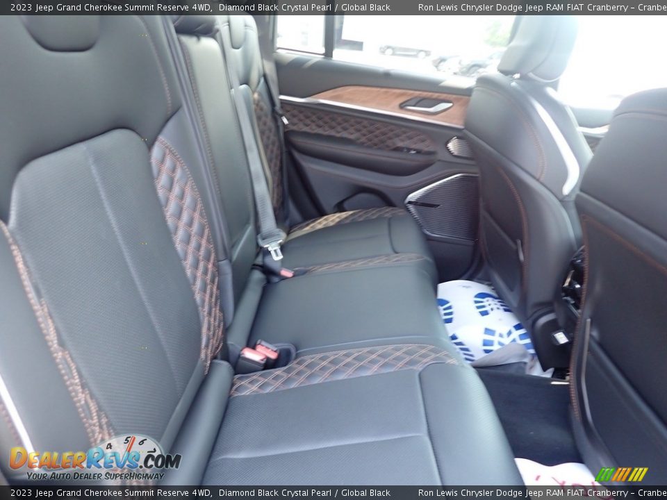 Rear Seat of 2023 Jeep Grand Cherokee Summit Reserve 4WD Photo #11