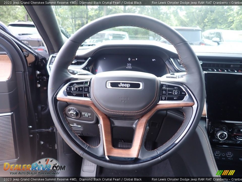 2023 Jeep Grand Cherokee Summit Reserve 4WD Steering Wheel Photo #19