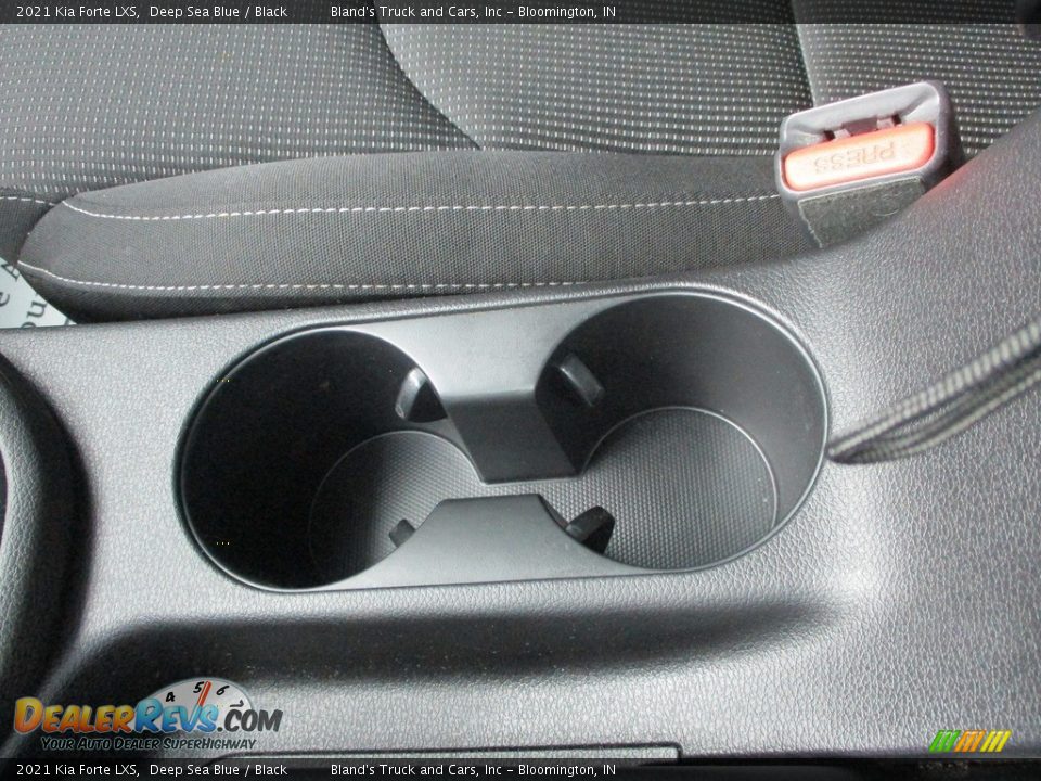 2021 Kia Forte LXS Deep Sea Blue / Black Photo #20