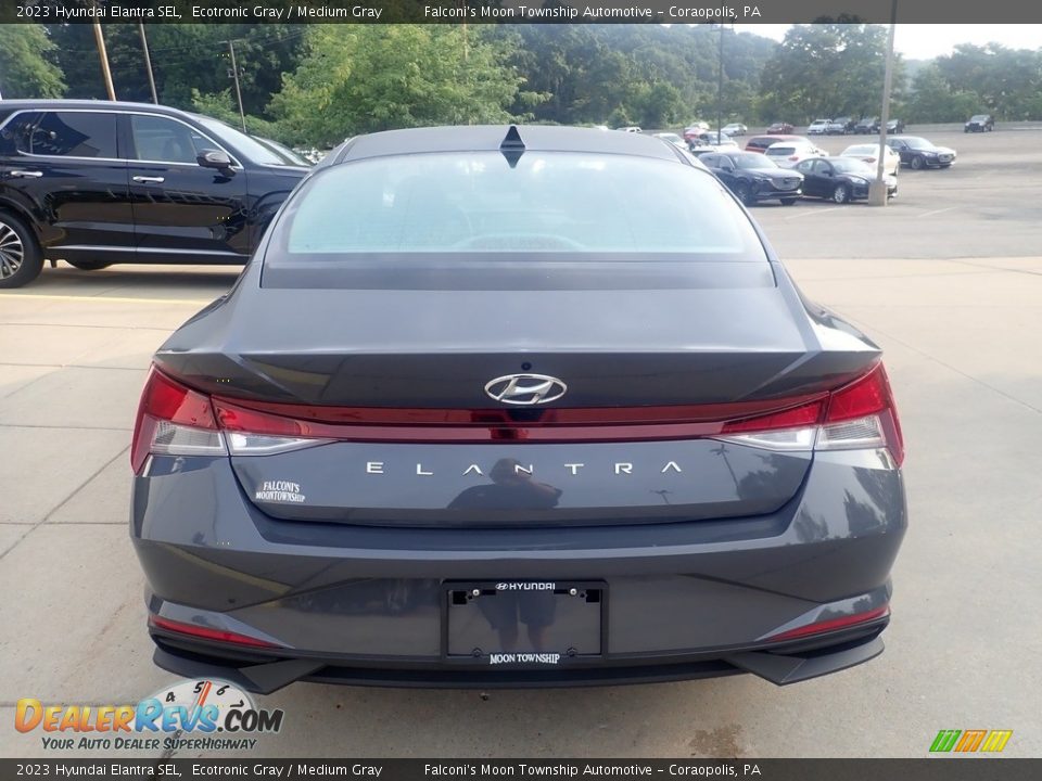 2023 Hyundai Elantra SEL Ecotronic Gray / Medium Gray Photo #3