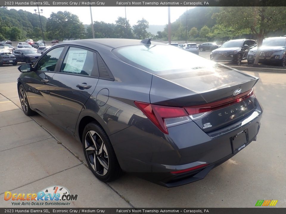 2023 Hyundai Elantra SEL Ecotronic Gray / Medium Gray Photo #5