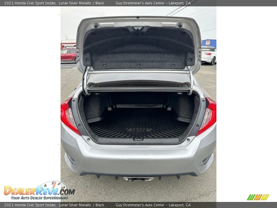 2021 Honda Civic Sport Sedan Lunar Silver Metallic / Black Photo #7