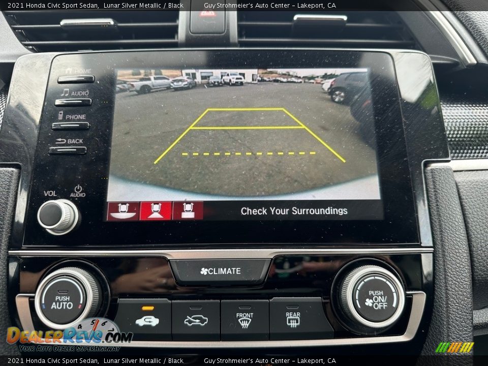 Controls of 2021 Honda Civic Sport Sedan Photo #10