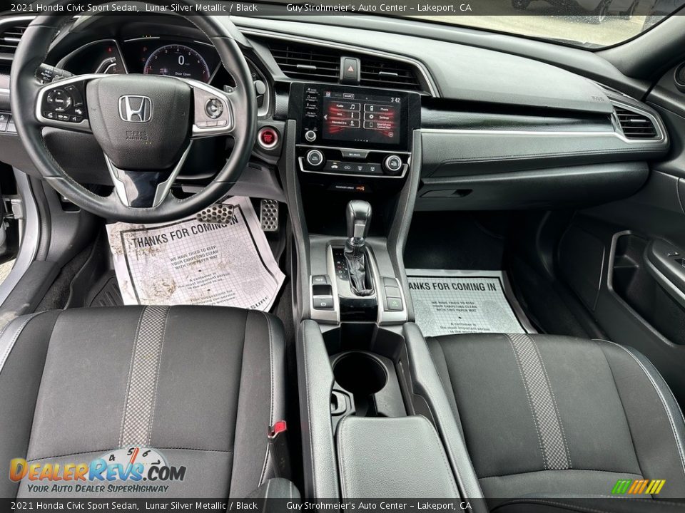 Dashboard of 2021 Honda Civic Sport Sedan Photo #12